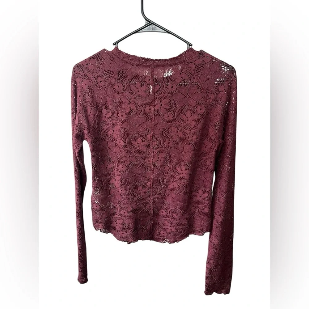 Free People In The Meadow Lace Top in Port Royal, Size Small